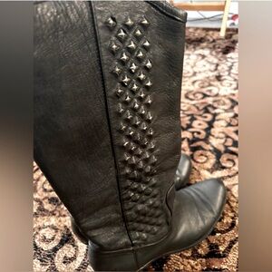 Frye studded Leather Boots